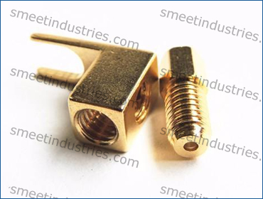 Brass Speaker Fork Terminal Plug
